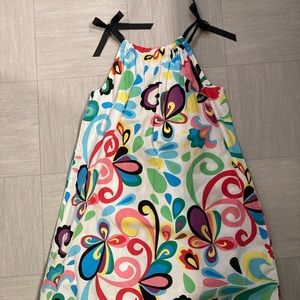 Hannah Anderson girls abstract printed dress. Size 150.